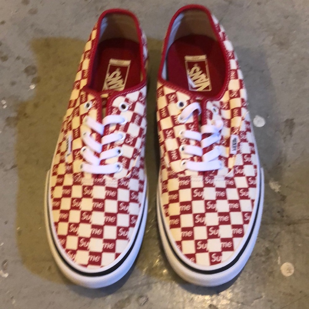 Vans x Supreme Checker Authentic